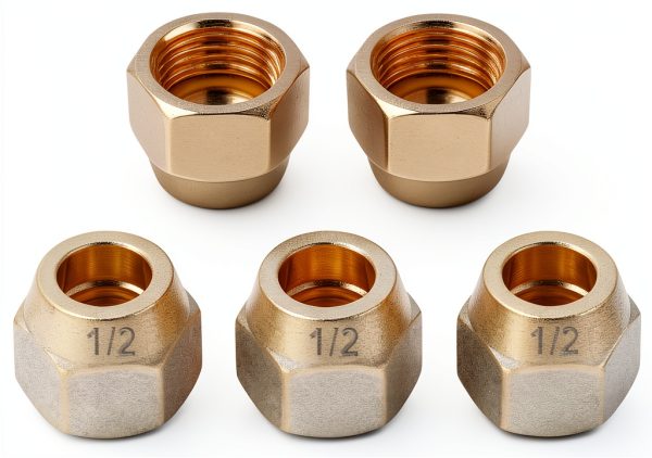 Brass Flare Nut SAE Fittings Industrial Plumbing HVAC-0