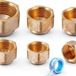 Vrizminfly Brass Flare Fittings 6 Sizes Industrial HVAC-0