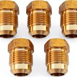 TL TOOLEGIN Brass Flare Tube Fittings 5 Piece Kit-0