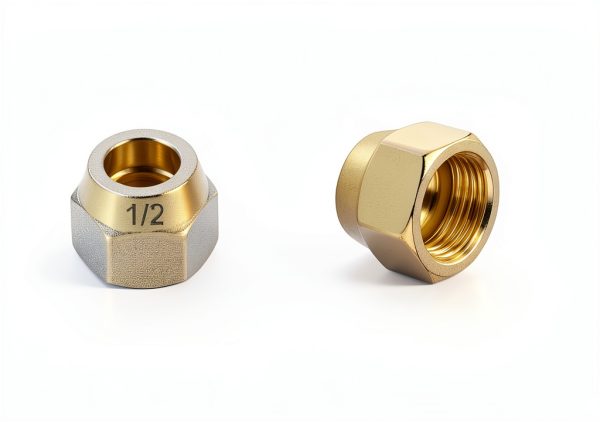 AIFORCE Brass Flare Nut Aerospace Grade Flared Tube Fittings-3
