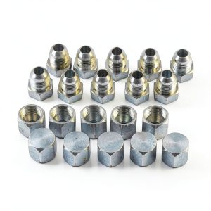 Stainless Steel JIC Tube Fitting Kit Disenparts Hydraulic-0