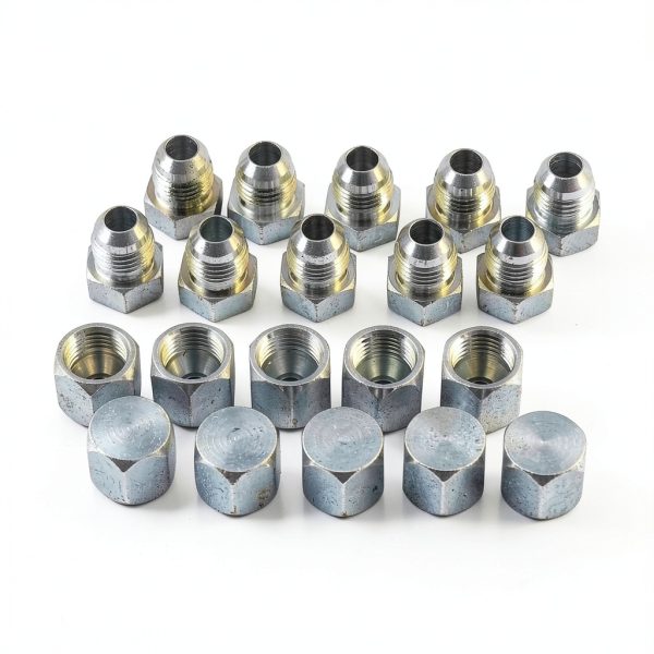 Stainless Steel JIC Tube Fitting Kit Disenparts Hydraulic-0