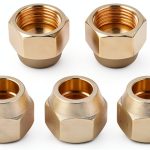 AIFORCE Brass Flare Nut Aerospace Grade Flared Tube Fittings-0