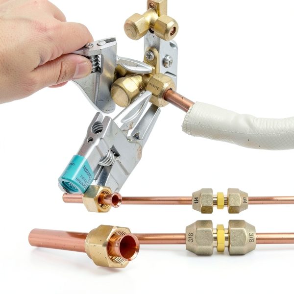 Brass Flare Nut SAE Fittings Industrial Plumbing HVAC-2