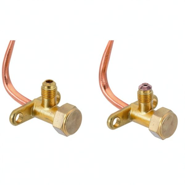 PATIKIL Copper Flare Gasket 15 Pack 14 Inch Tube Fitting-4
