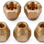 A.I.FORCE Brass Flare Nut Industrial Tube Fittings-0