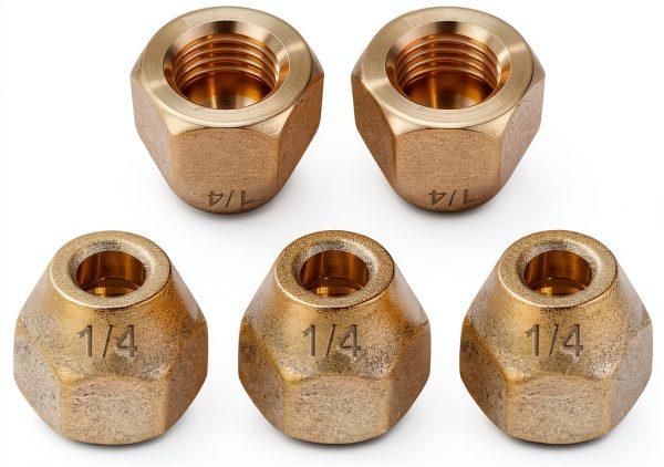 A.I.FORCE Brass Flare Nut Industrial Tube Fittings-0