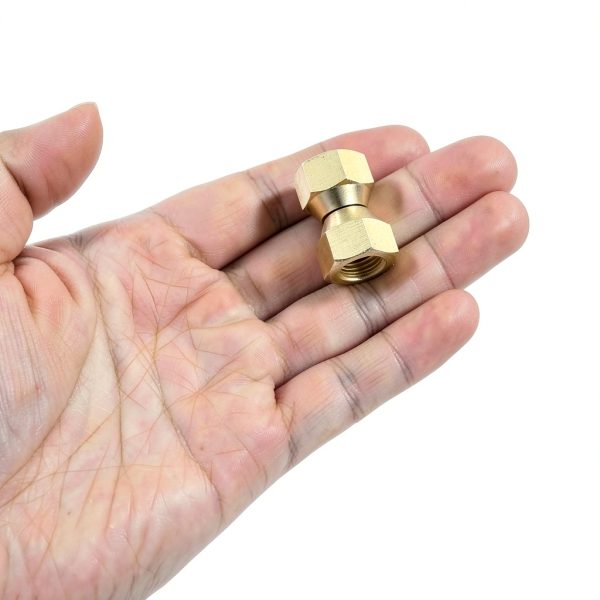 Xelsluthe Brass Flare Adapter Iron Union 1/4 Inch Fitting-6