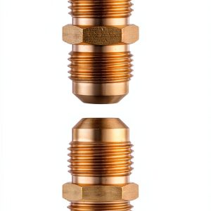 Brass Flare Tube Fitting by EFIELD 3/8 Union-0