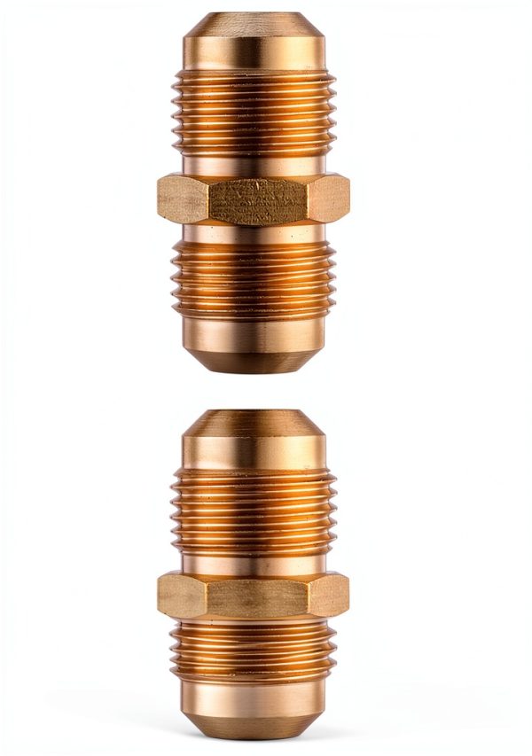 Brass Flare Tube Fitting by EFIELD 3/8 Union-0