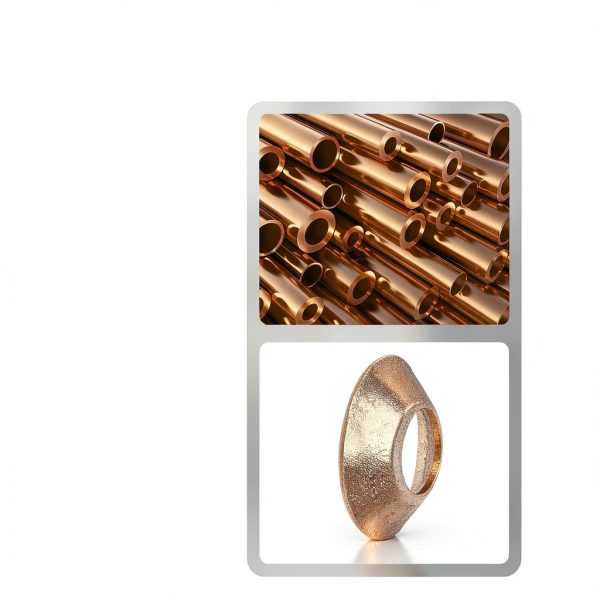 PATIKIL Copper Flare Gasket 15 Pack 14 Inch Tube Fitting-3