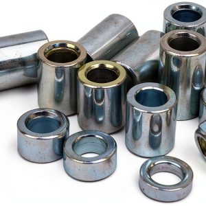 M12 Steel Spacer Sleeve Bushings by Minho – 13pcs, 1/2" ID x 3/4" OD-0